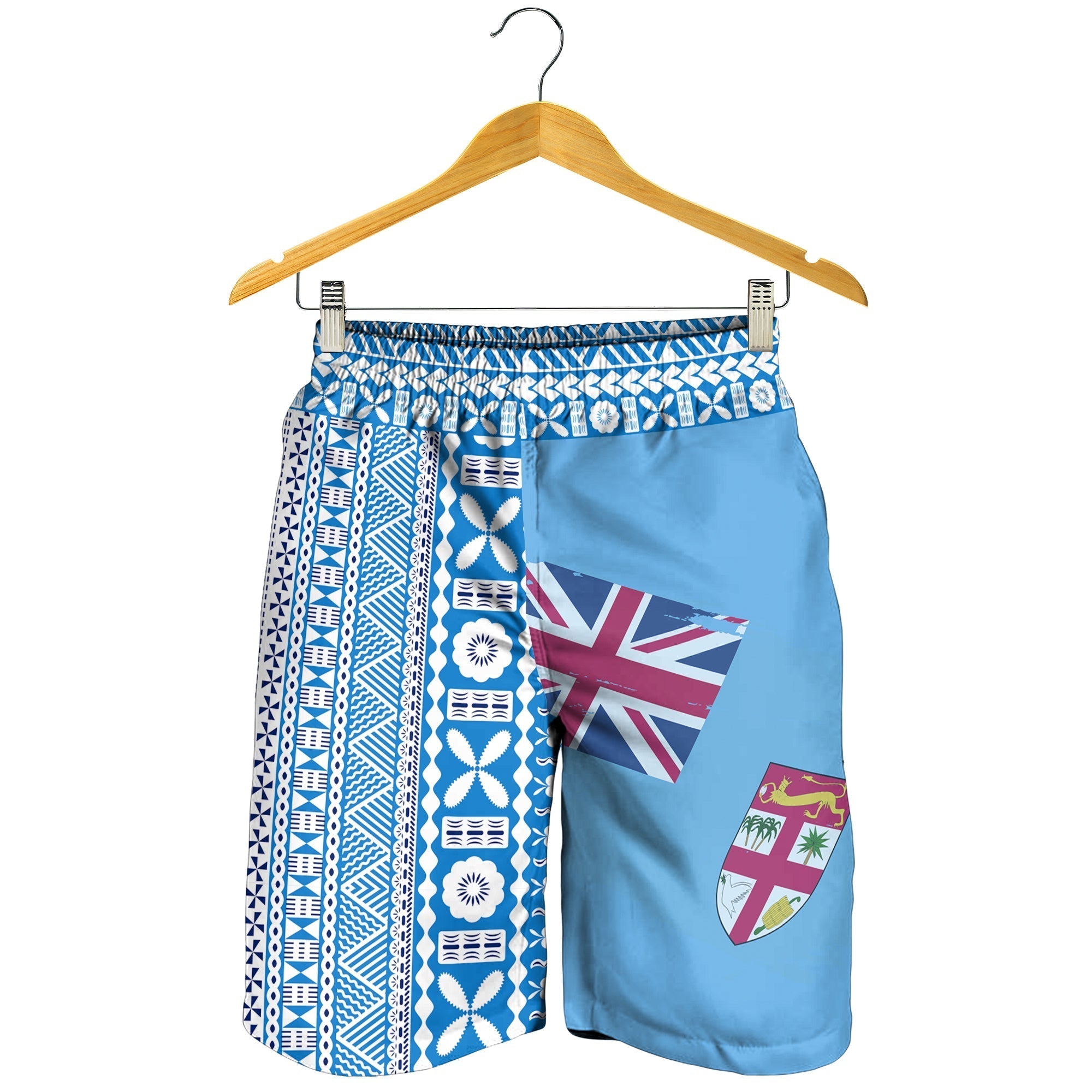 Fiji Dreamy Men Short Tapa Pattern LT13