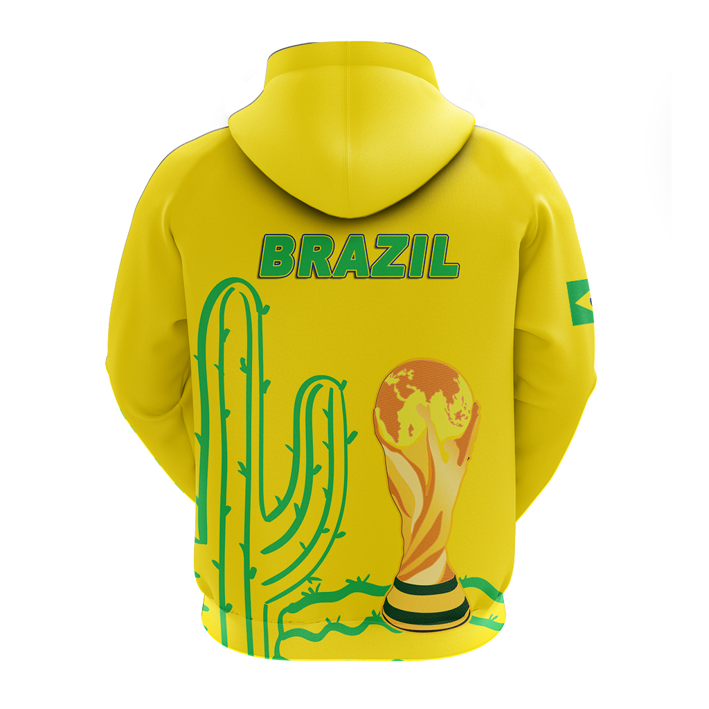 Brazil Champion Football 2022 Hoodie LT12