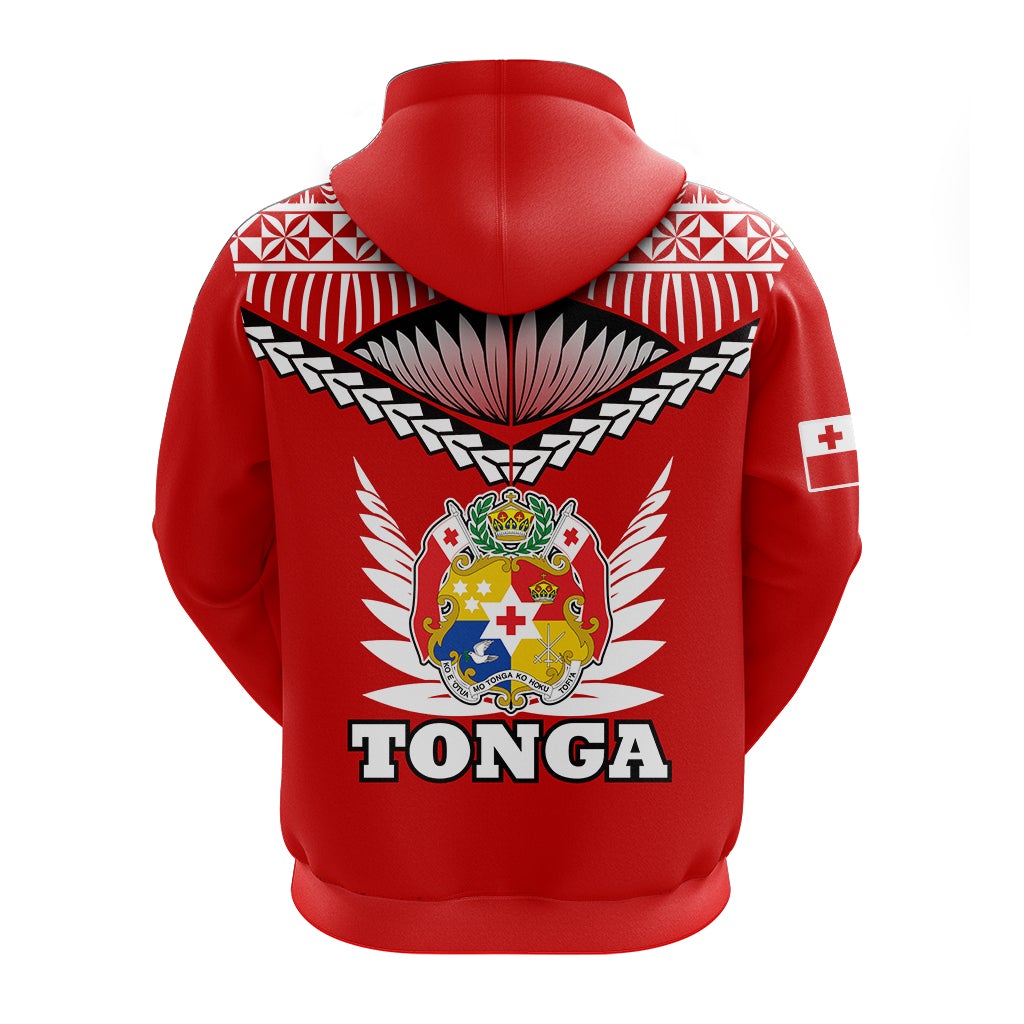 Tonga Zip Up Hoodie Tongan Pride LT12