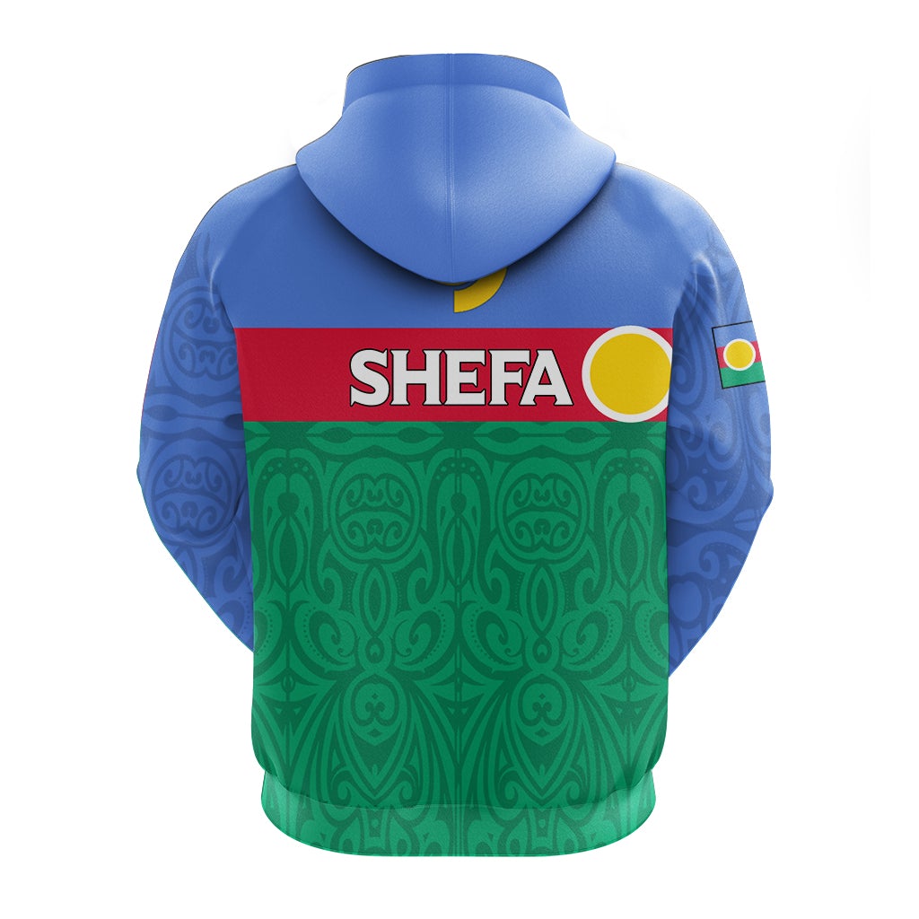 Vanuatu Shefa Province Hoodie Flag Style LT12