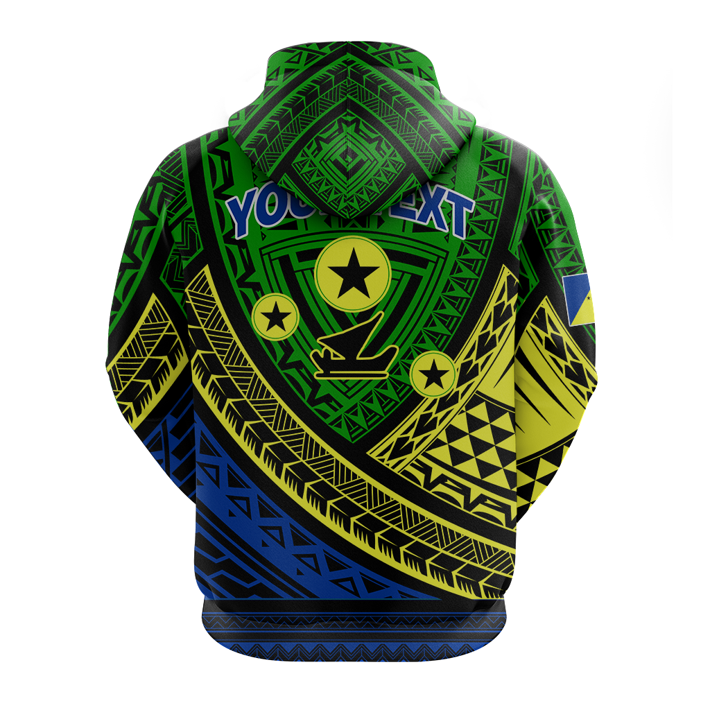 Custom Personalised Malampa Province Vanuatu Tribal Pattern Hoodie LT12