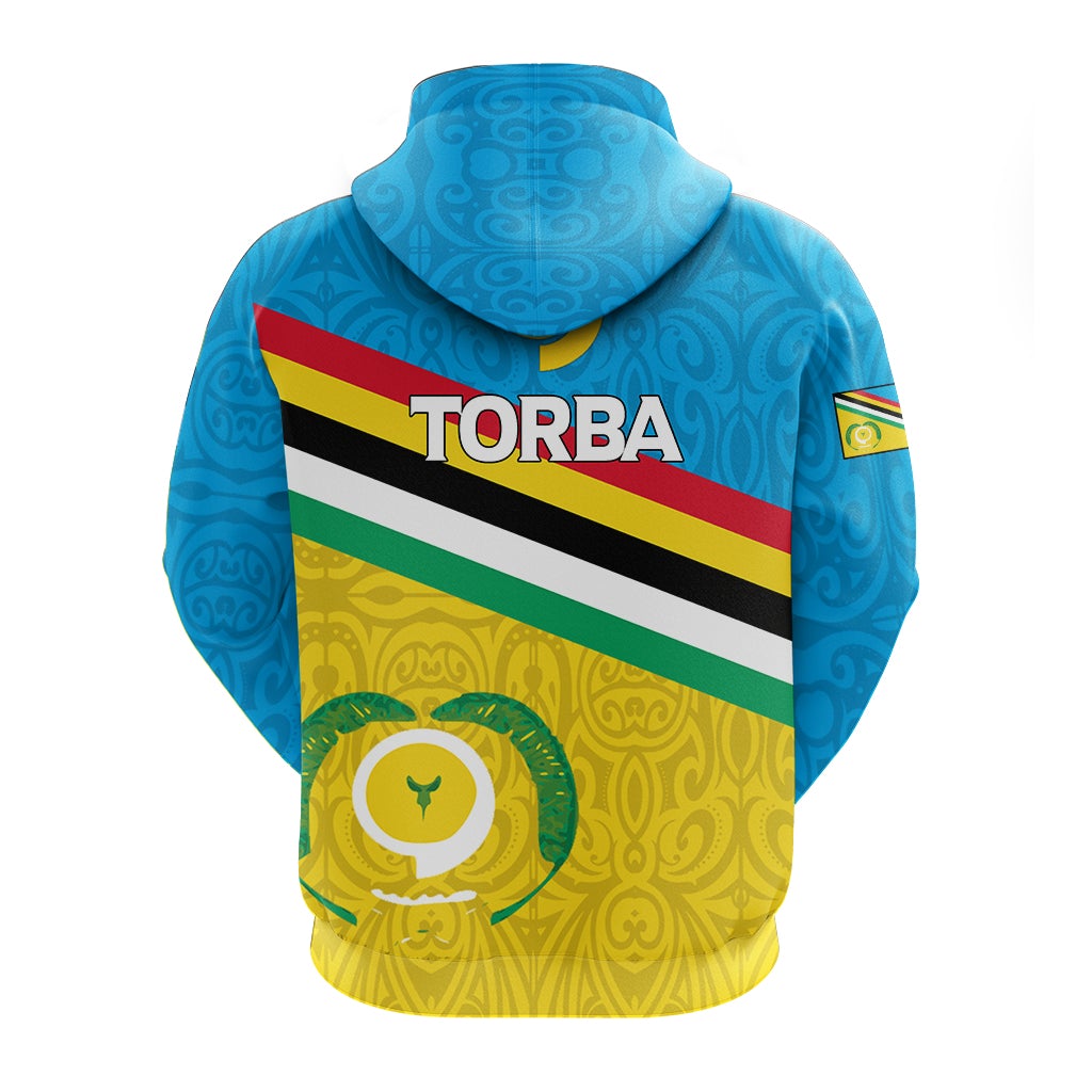 Vanuatu Torba Province Zip Up Hoodie Flag Style LT12
