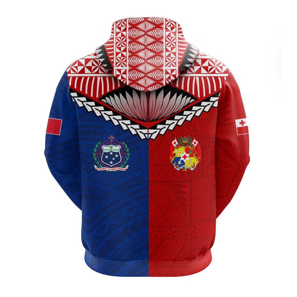 Tonga Combine Samoa Pride Hoodie LT12