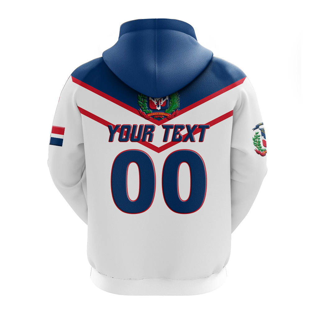 Custom Dominican Republic Hoodie Baseball Pride LT12