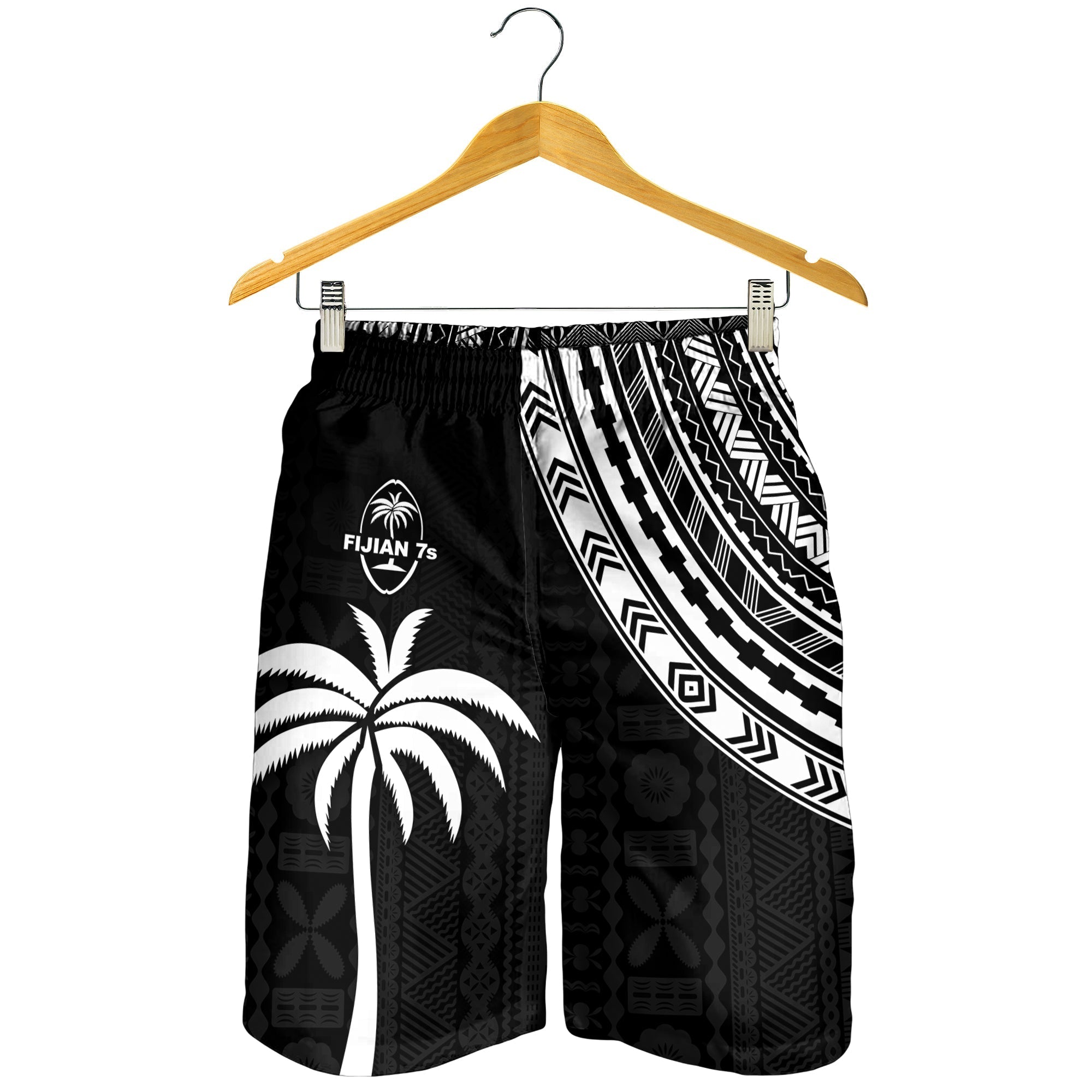 Fiji Rugby Sevens Men Short Fijian 7s Tapa Polynesian LT13