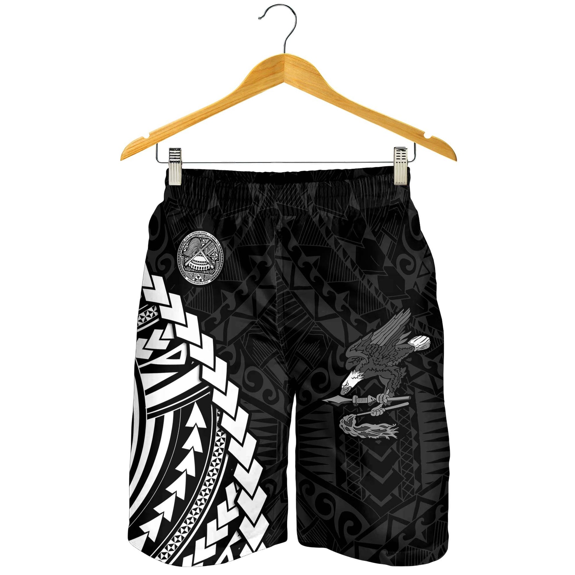 American Samoa Men Shorts Eagle mix Polynesian LT13