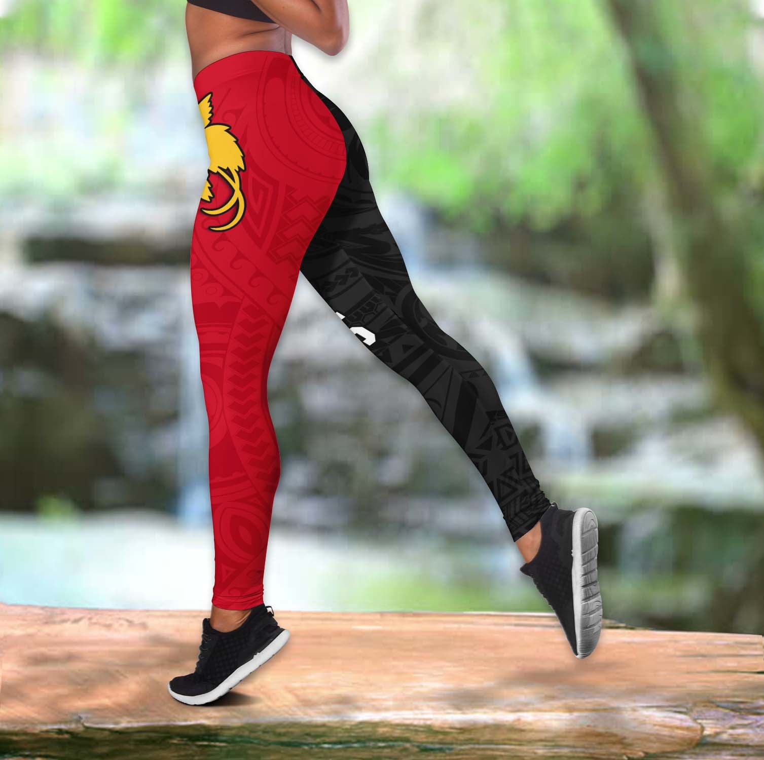Papua New Guinea Rugby Women Leggings The Kumuls PNG LT13