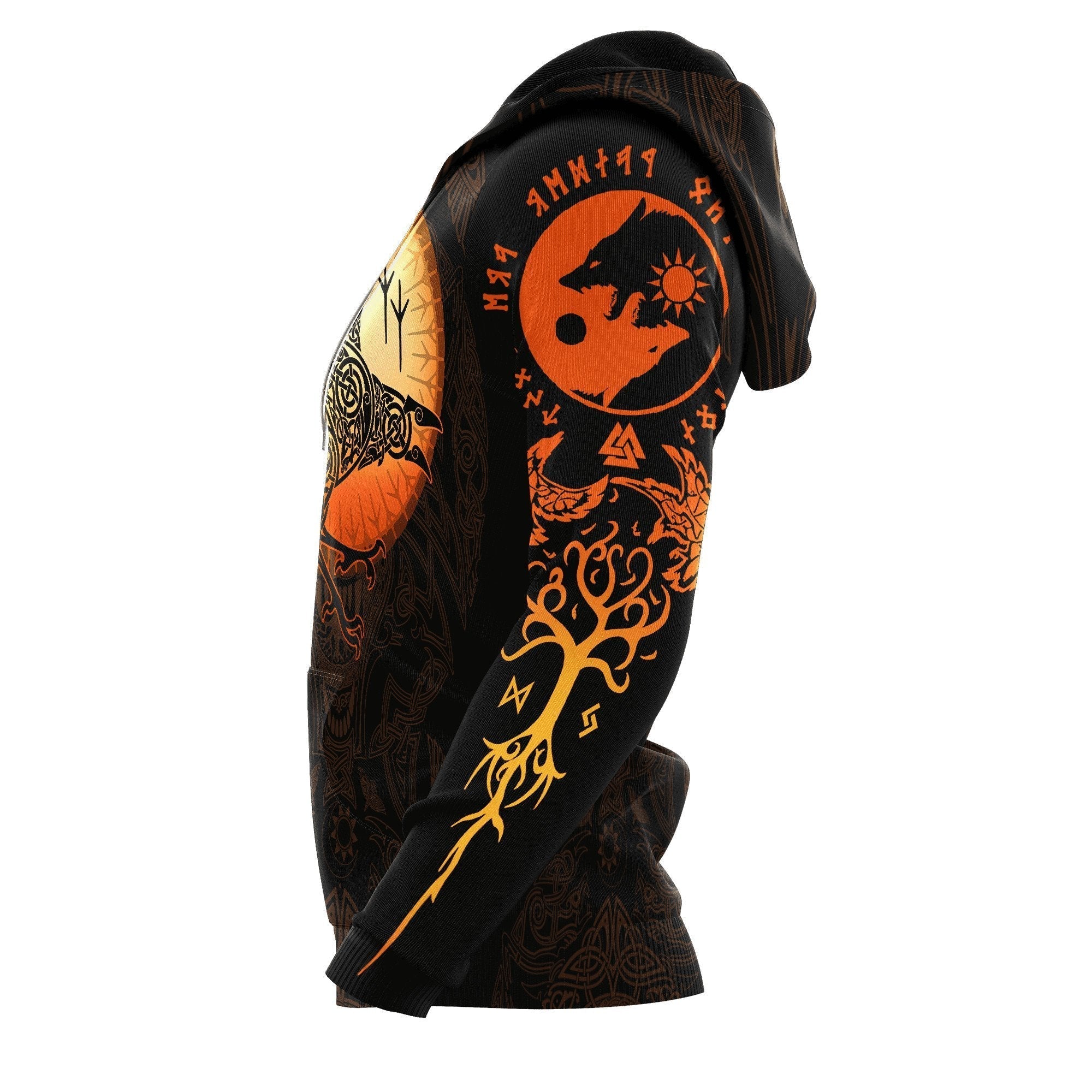 Viking Clothing Raven Viking Hoodie Limited Edition RLT12
