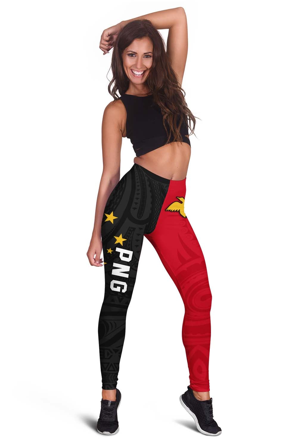 Papua New Guinea Rugby Women Leggings The Kumuls PNG LT13