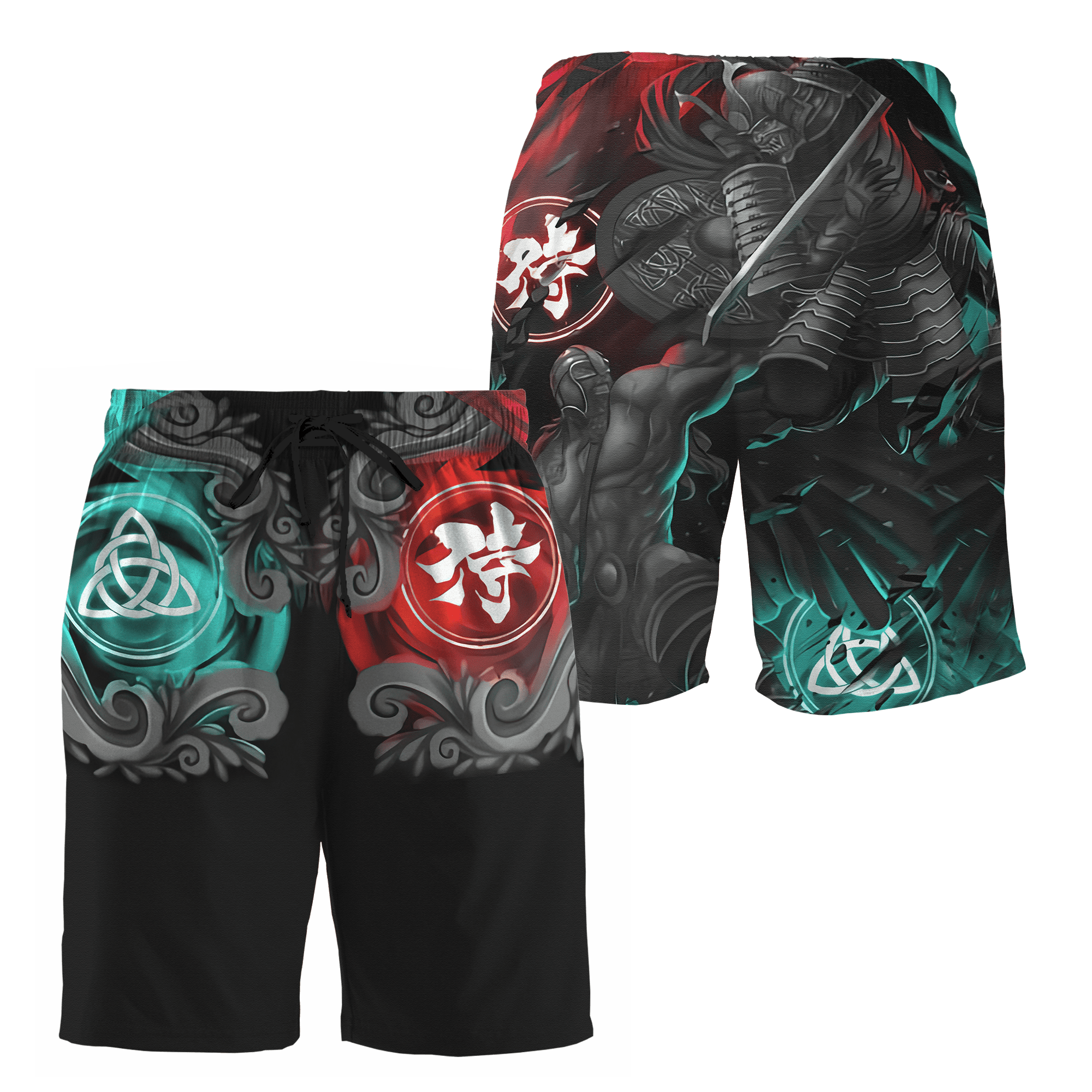 Viking Clothing Viking Japan 3D Shorts RLT12