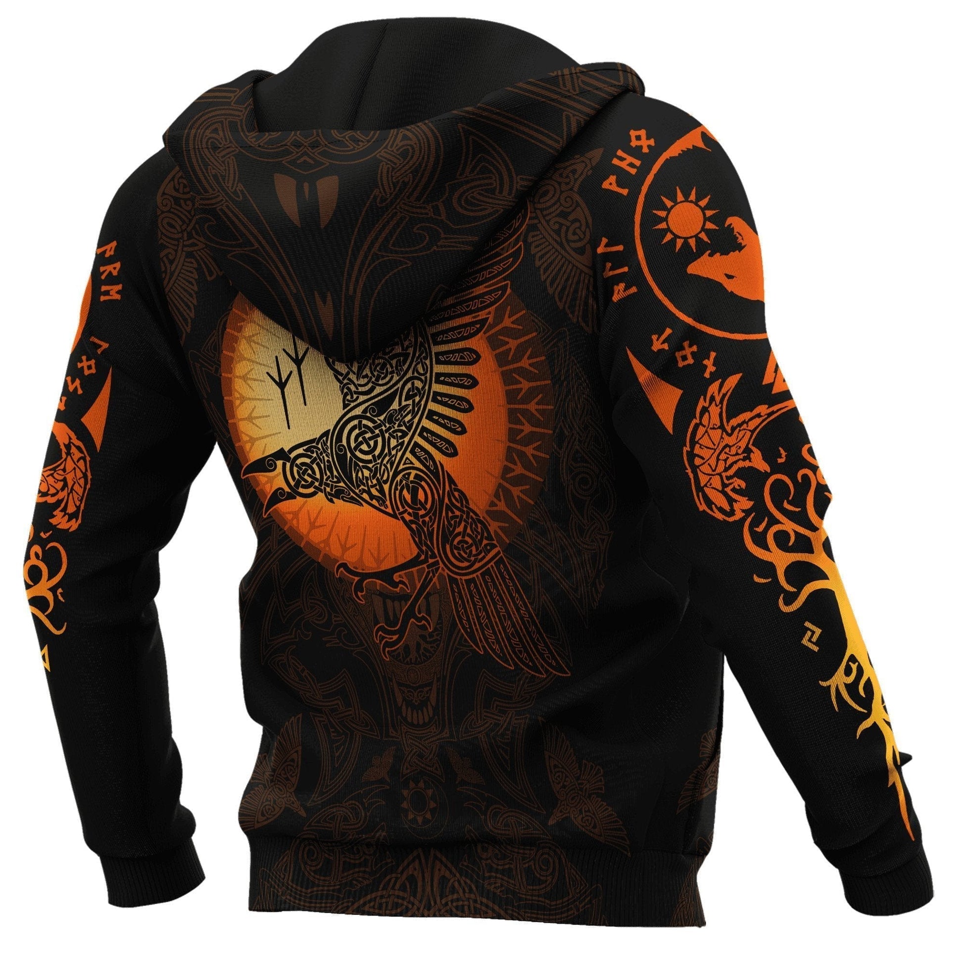 Viking Clothing Raven Viking Hoodie Limited Edition RLT12
