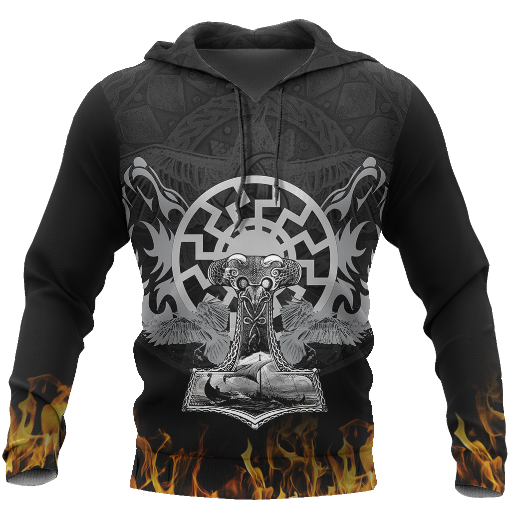 Viking Clothing Mjolnir Hoodie RLT12