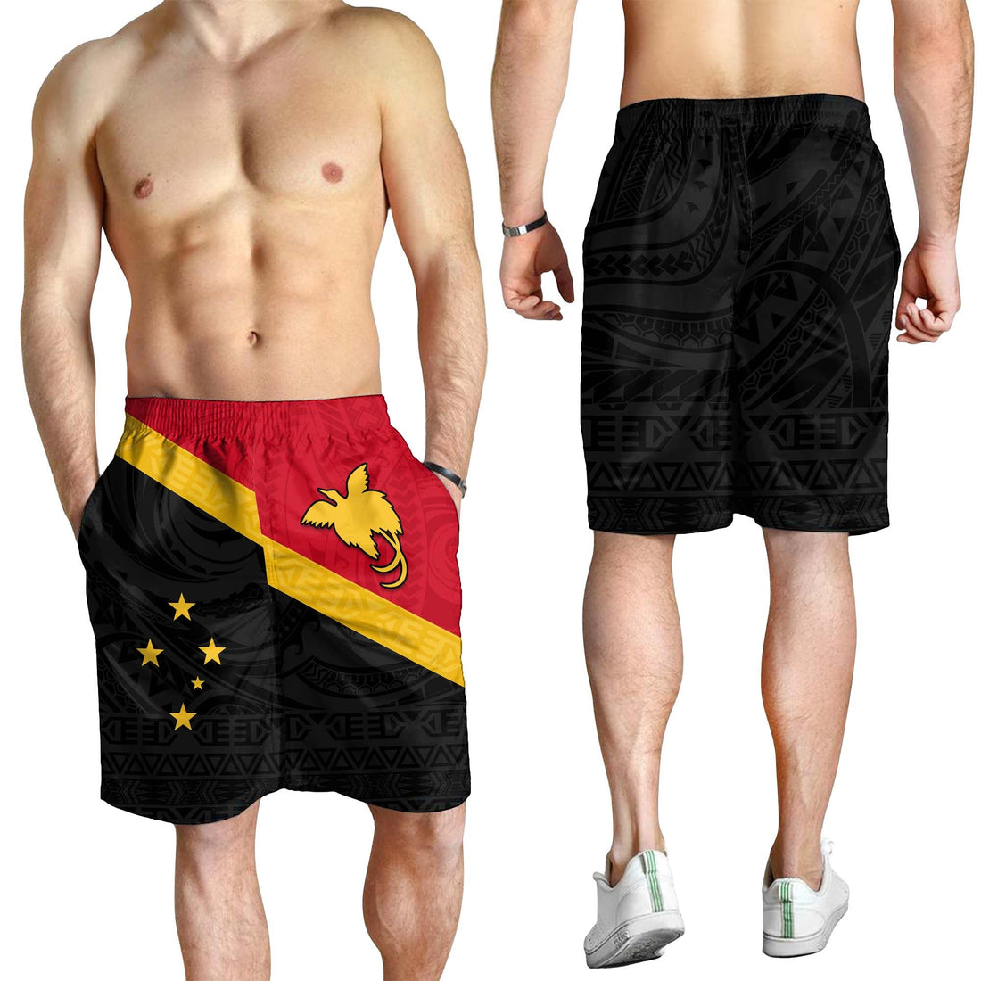 Papua New Guinea Rugby Men Shorts The Kumuls PNG LT13