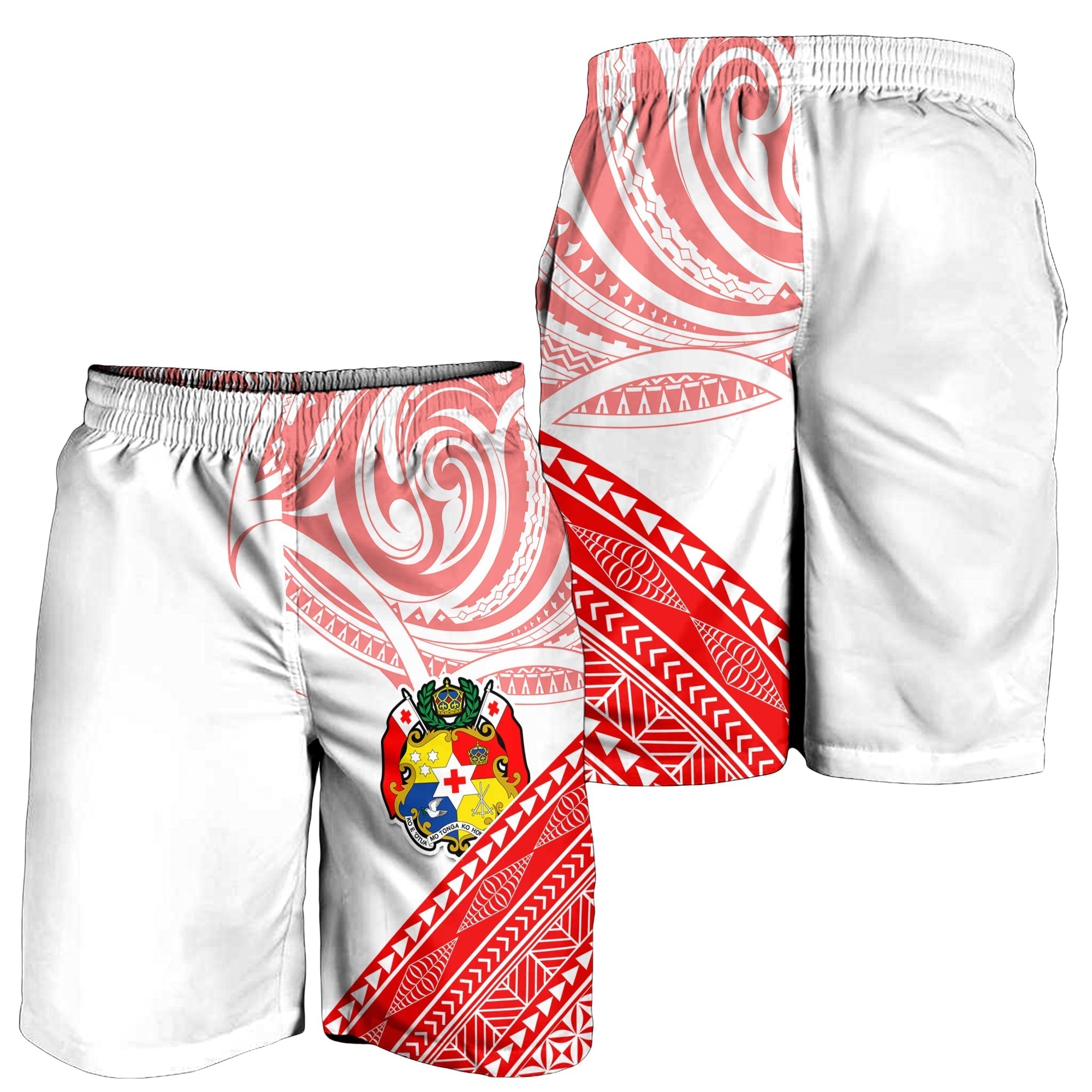 Tonga Men Shorts Tongan Pattern Blithesome LT13
