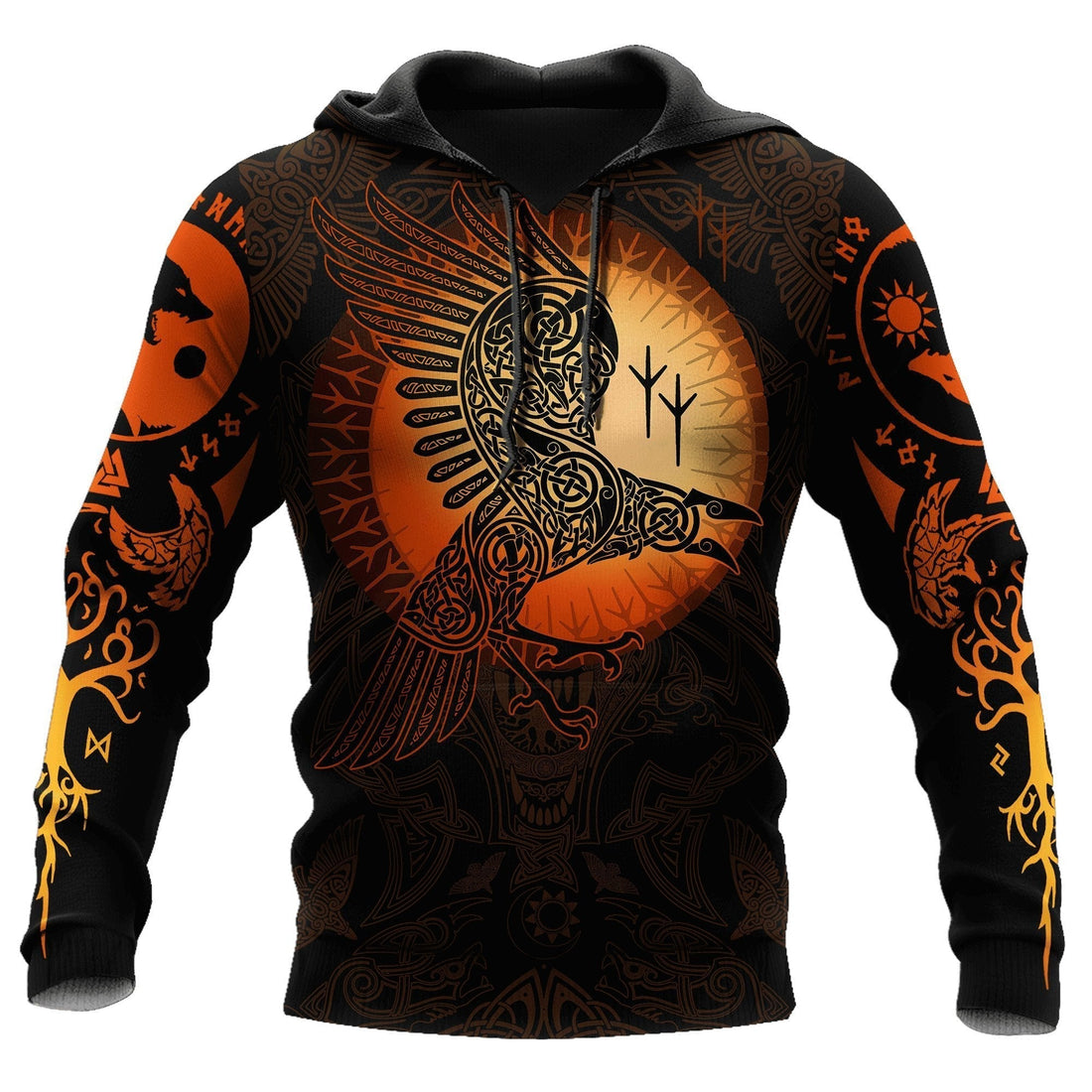 Viking Clothing Raven Viking Hoodie Limited Edition RLT12