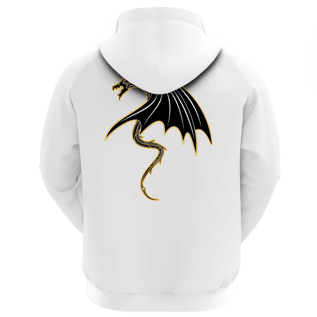 Viking Clothing Viking A Black Dragon Hoodie RLT12