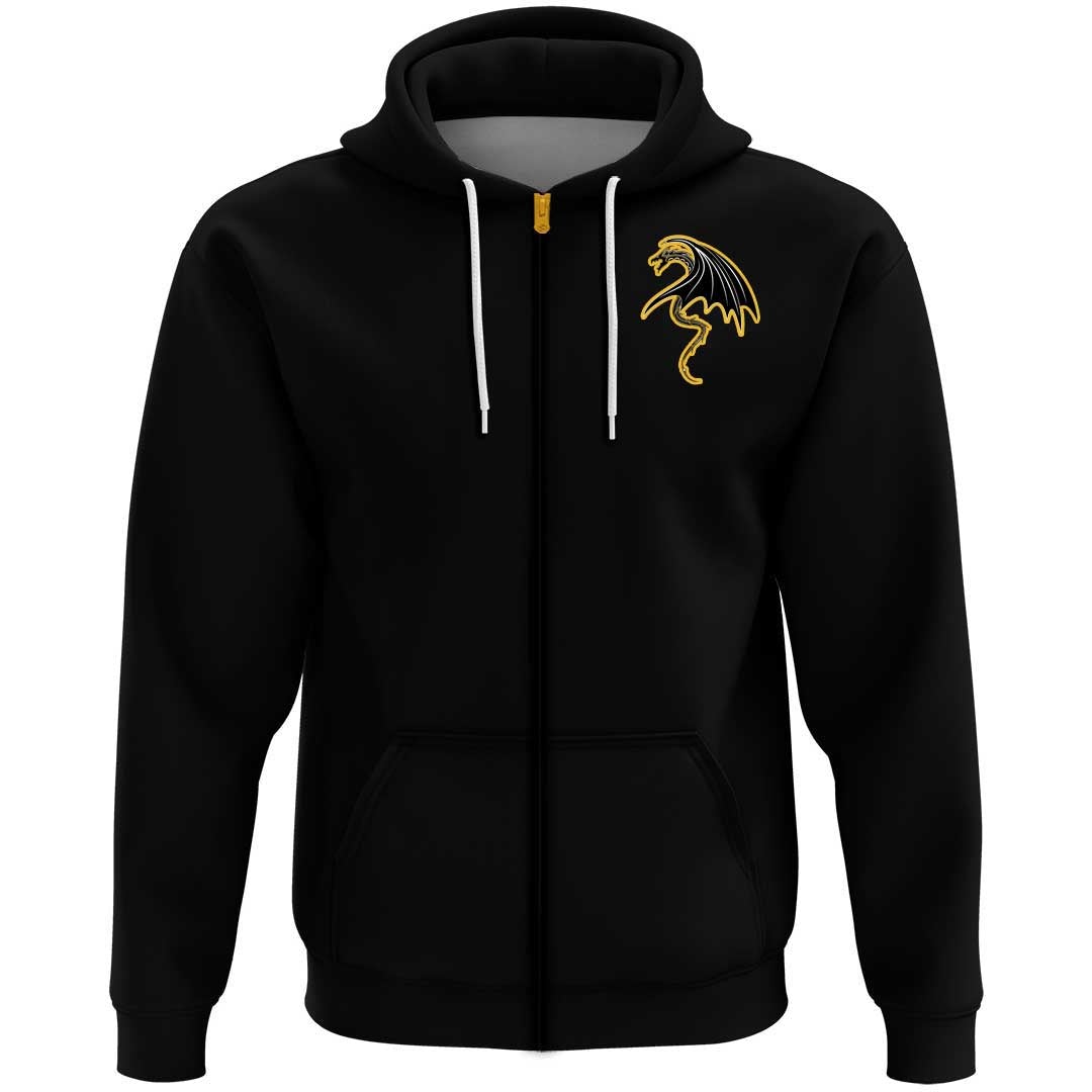 Viking Clothing Viking A Black Dragon Hoodie RLT12