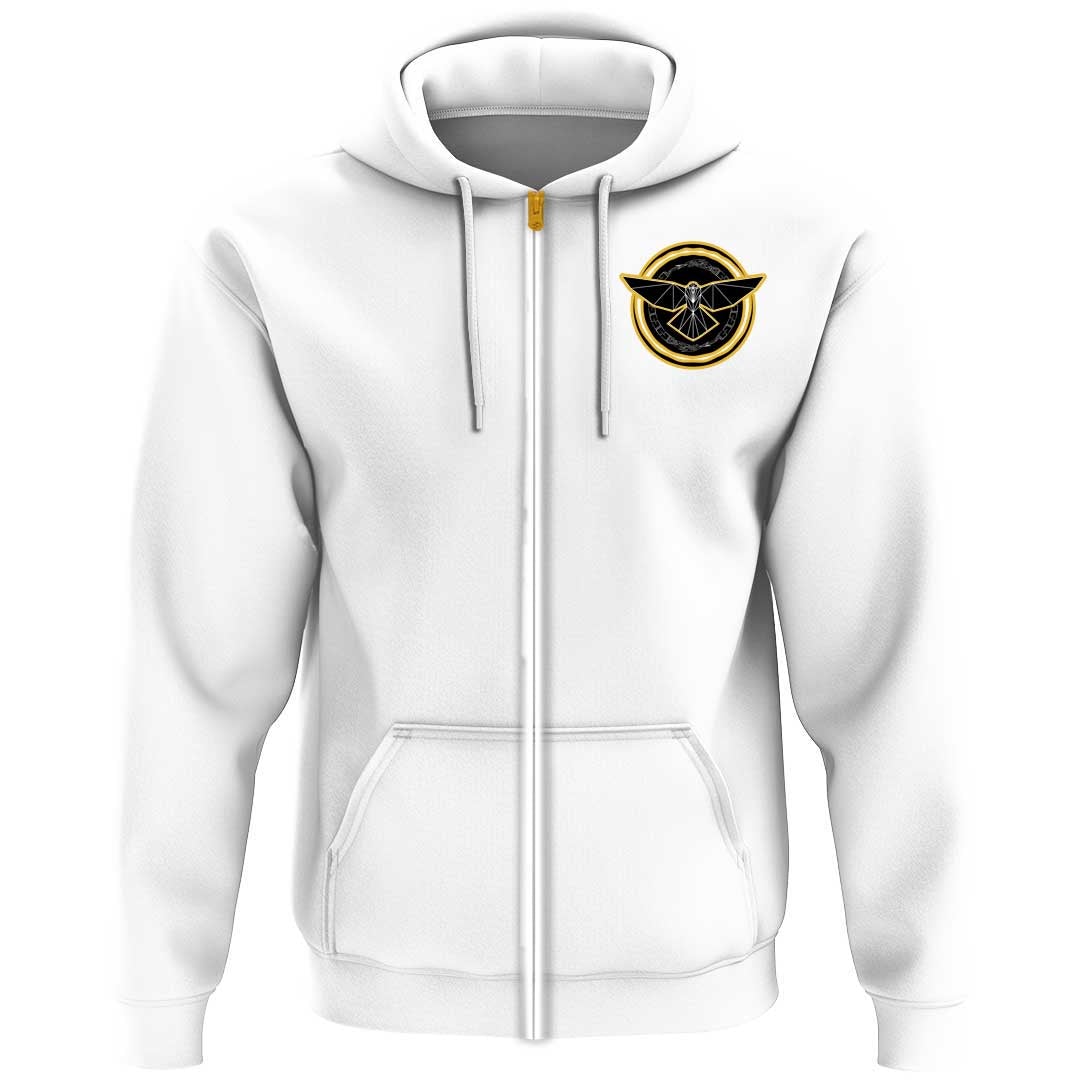 Viking Clothing Viking A Raven With Open Wings Against Sacred Sign Of Vikings Hoodie RLT12