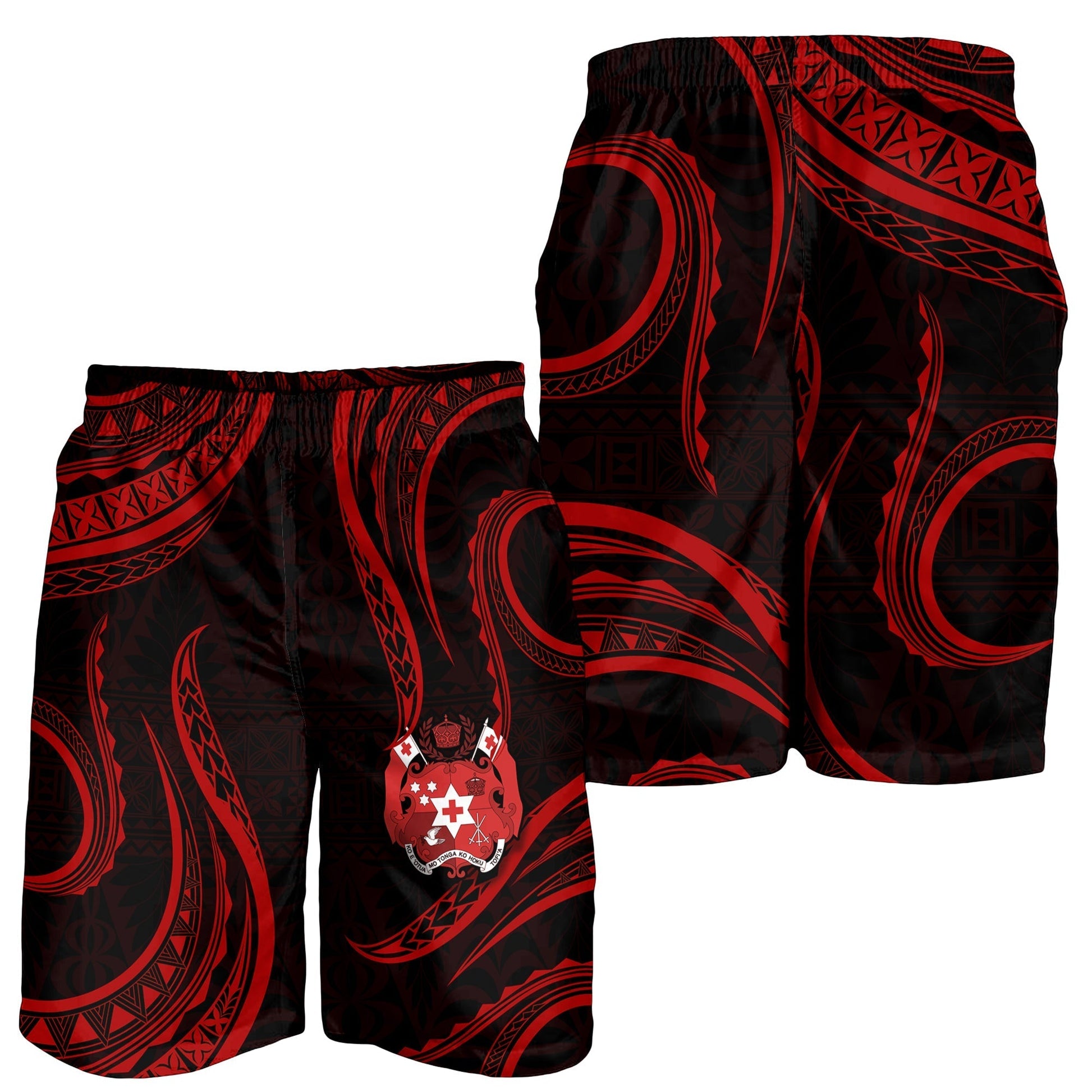Tonga Pattern Men Shorts Always Proud LT13