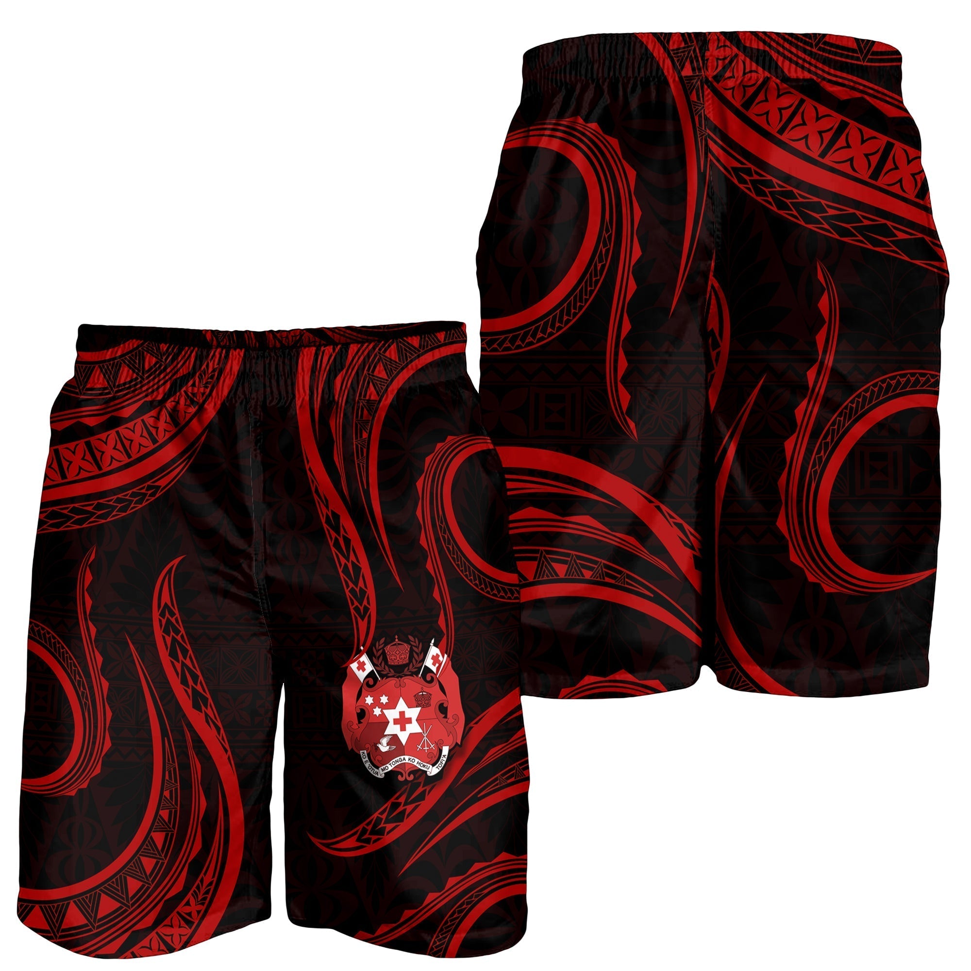 Tonga Pattern Men Shorts Always Proud LT13