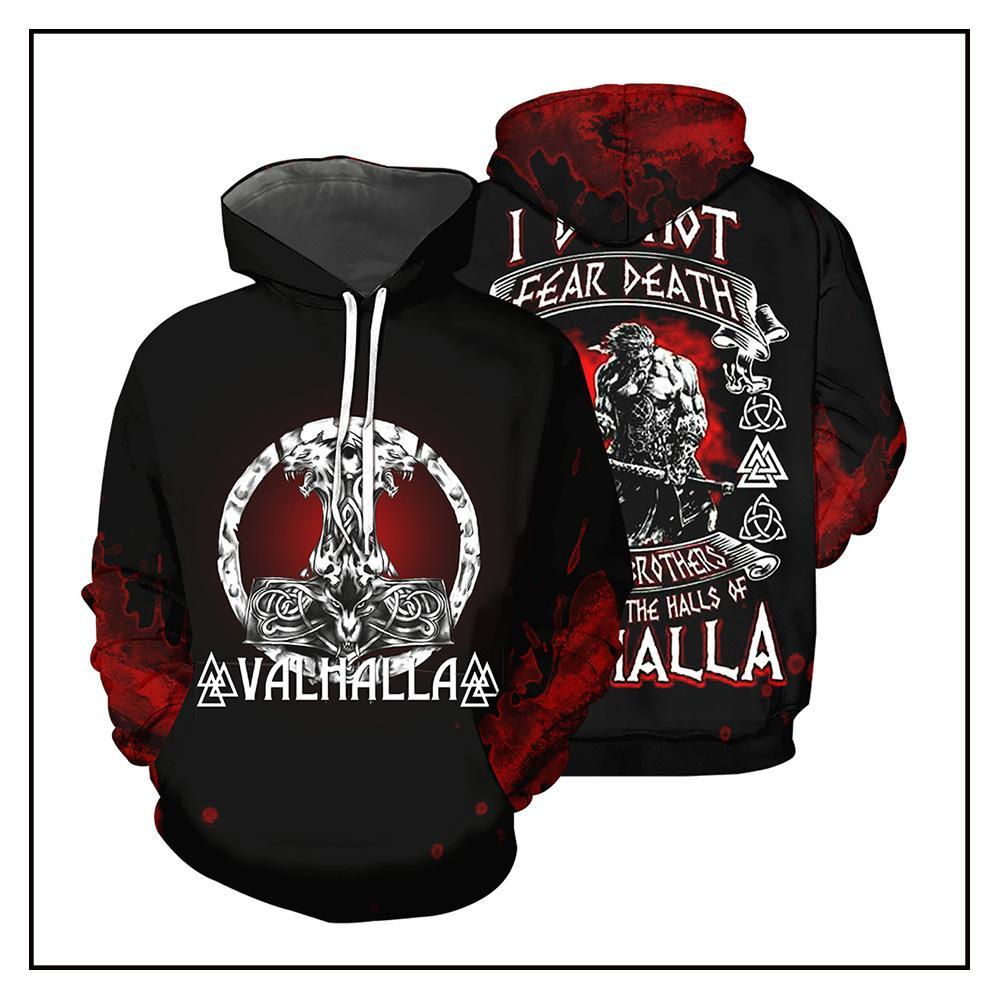 Viking Pullover Hoodie Men and Women 60 RLT12