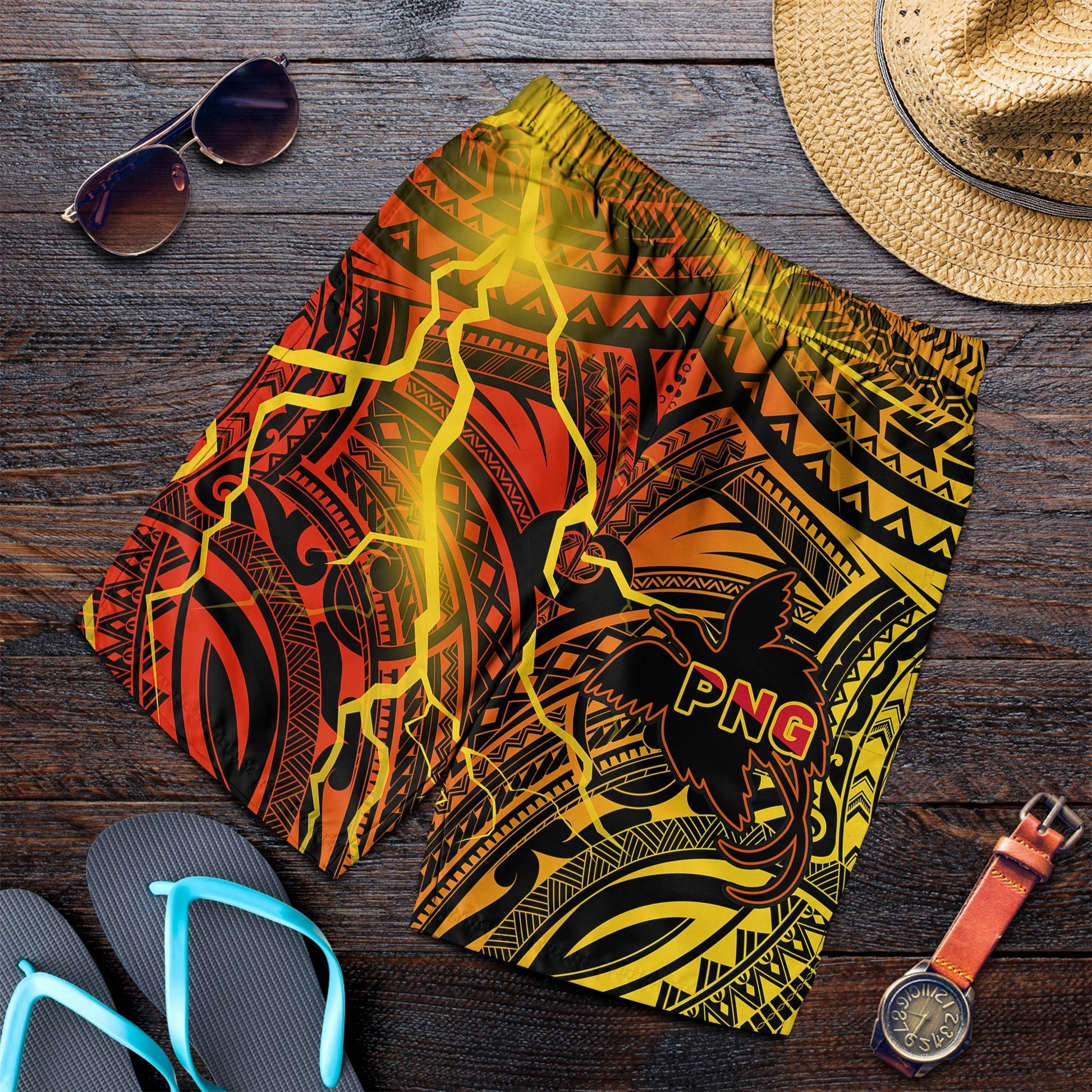 Papua New Guinea Men Shorts Stalwart Polynesian Special LT13