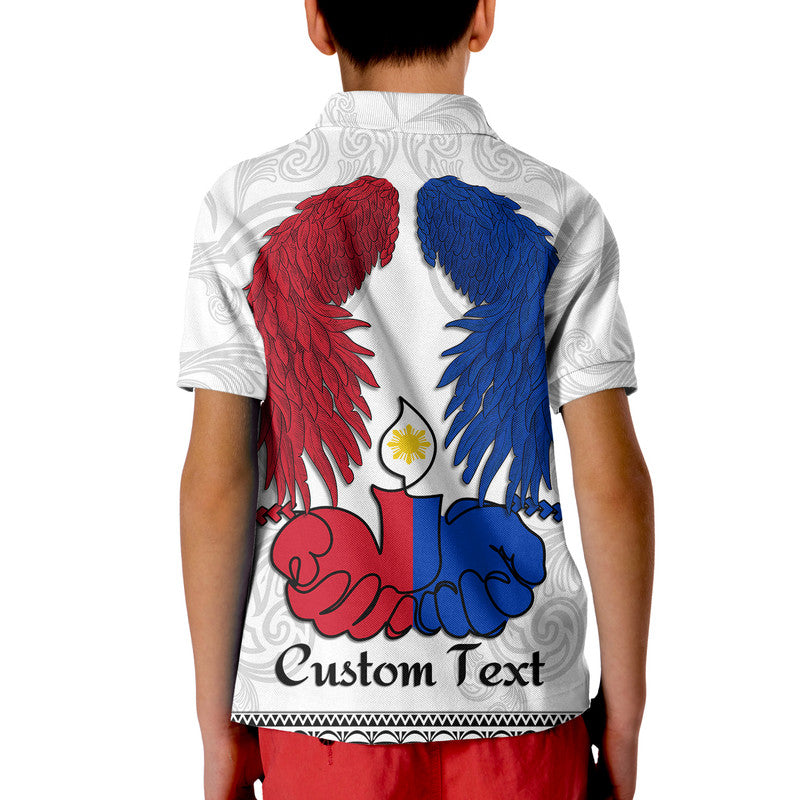 Custom Philippines Polo Shirt All Saints Day LT9