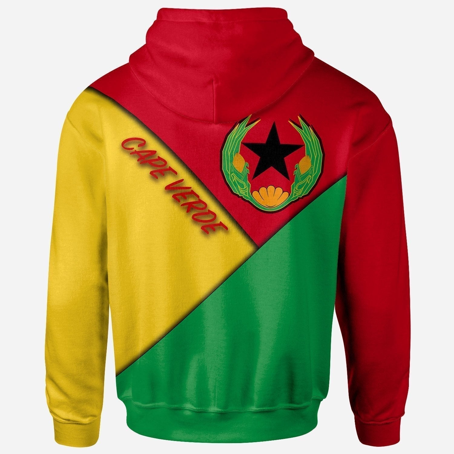 Cape Verde Zip Up Hoodie Prior National Flag Of Cape Verde (1975 1992)