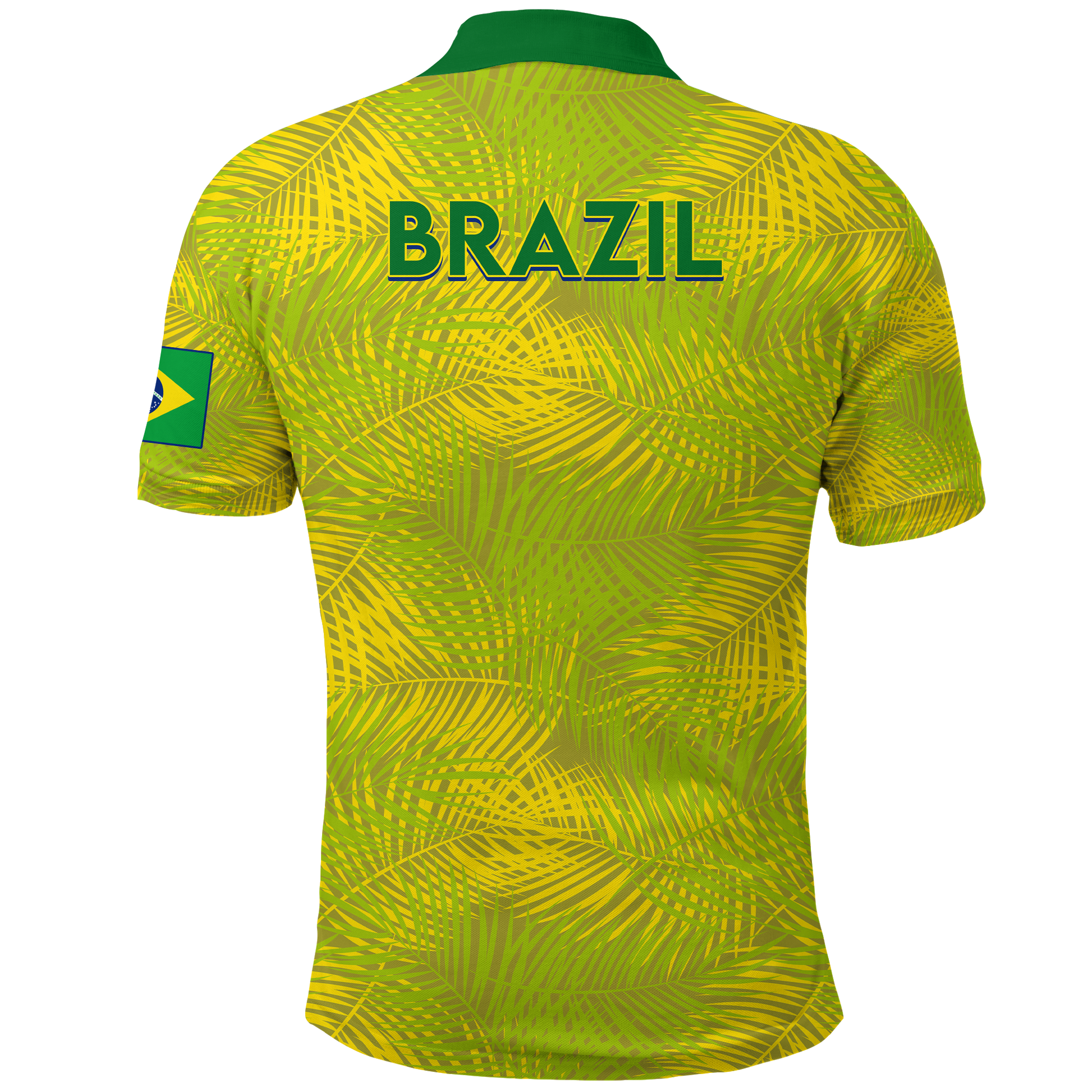 Brazil Polo Shirt Football 2022 LT2