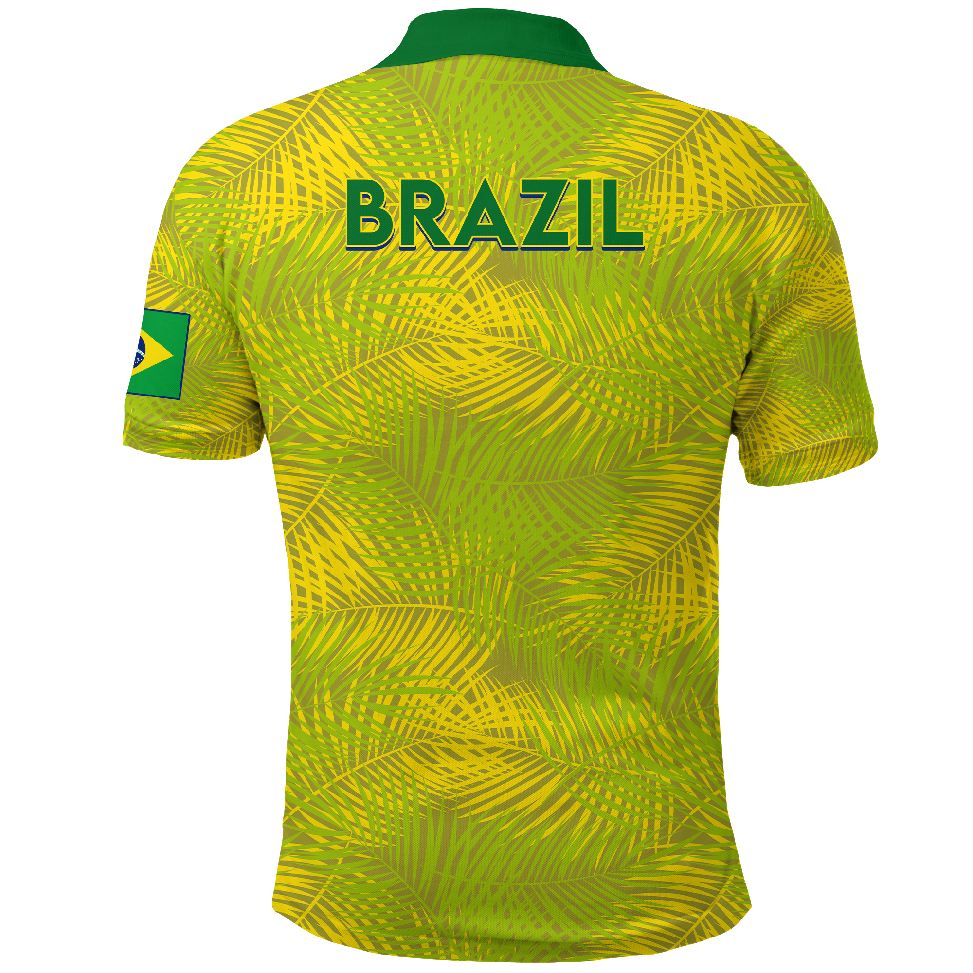 Brazil Polo Shirt Football 2022 LT2