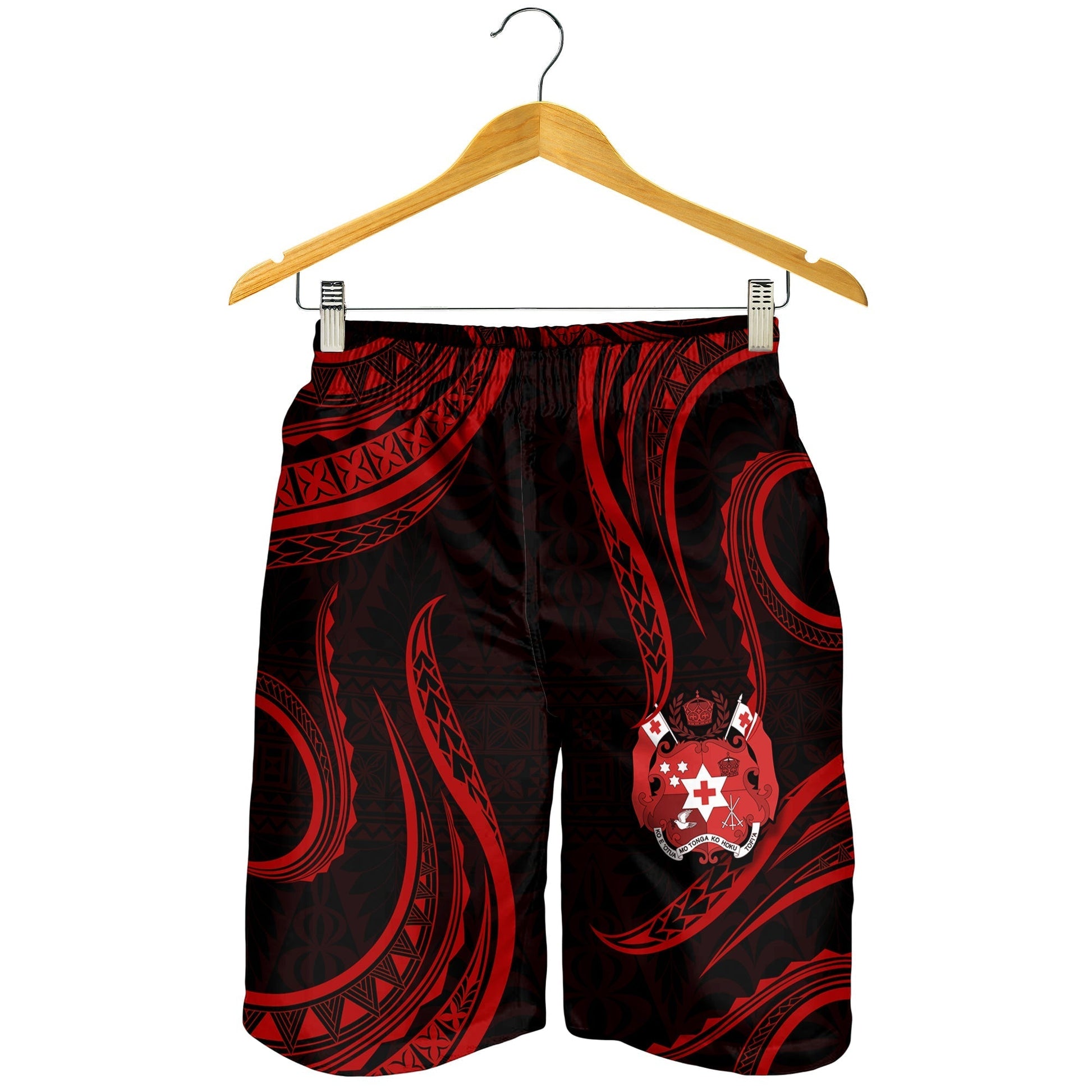 Tonga Pattern Men Shorts Always Proud LT13