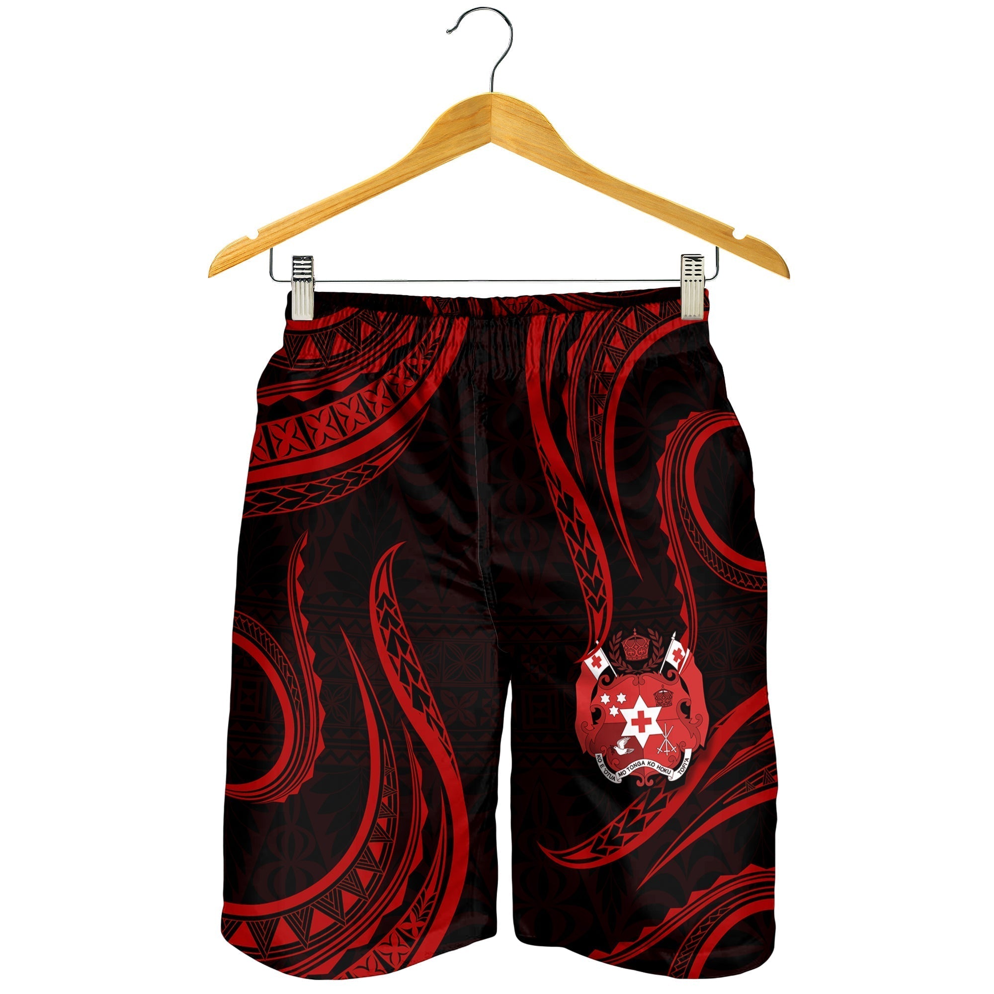 Tonga Pattern Men Shorts Always Proud LT13
