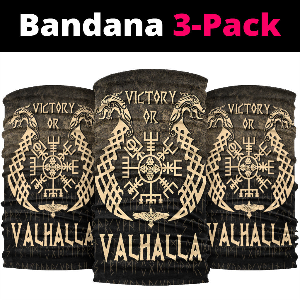 Wonder Print Shop Bandana - Victory or Valhalla - Gold Version Bandana RLT12