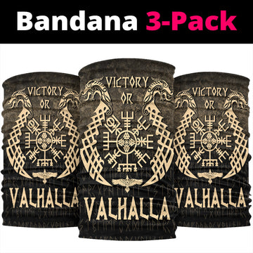 Wonder Print Shop Bandana - Victory or Valhalla - Gold Version Bandana RLT12