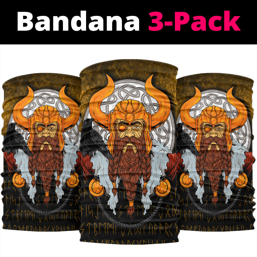 Viking Bandana Viking God Odin Raven Bandana RLT12