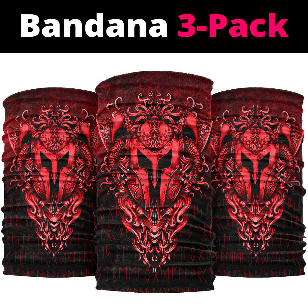 Viking Bandana The Armor Of Viking Red Version Bandana RLT12