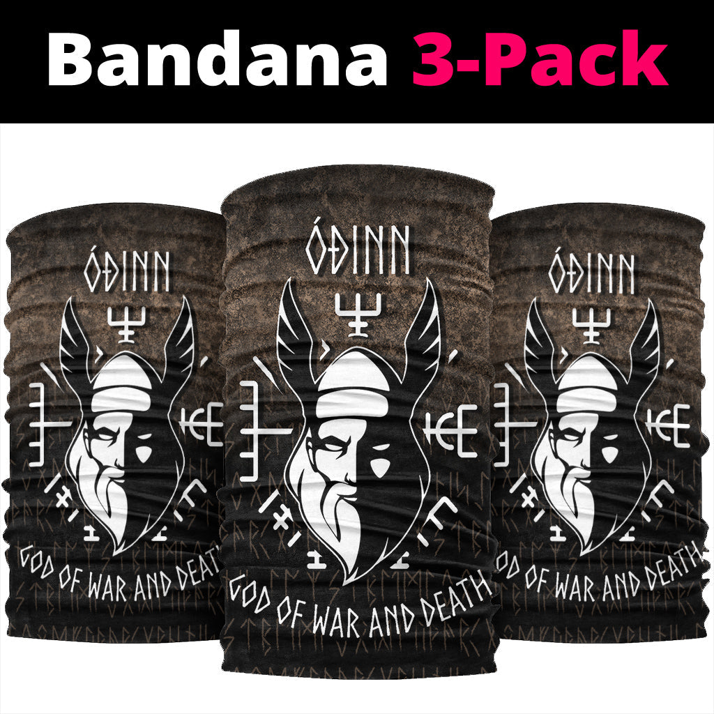 Wonder Print Shop Bandana - Odin God Of War and Death Bandana RLT12
