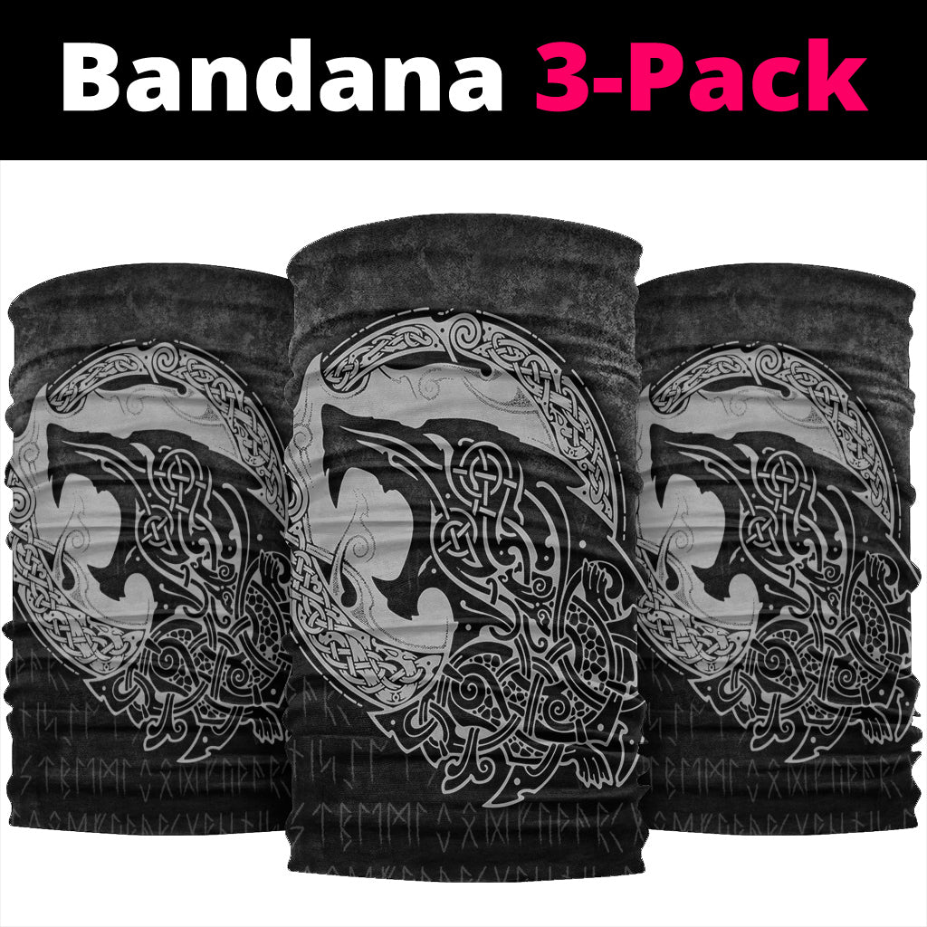 Viking Bandana Fenrir Viking 3D Tattoo Special Version Bandana RLT12