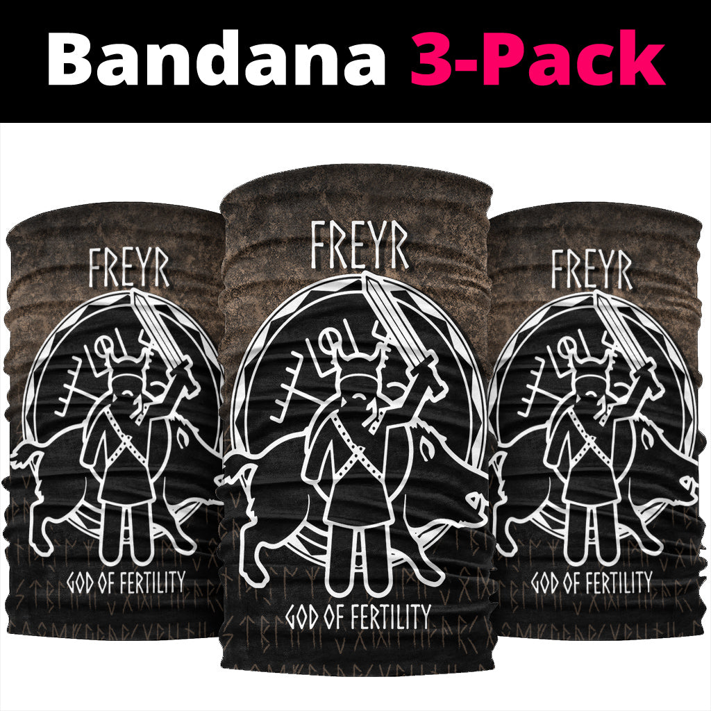 Wonder Print Shop Bandana - Freyr God Of Fertility Bandana RLT12