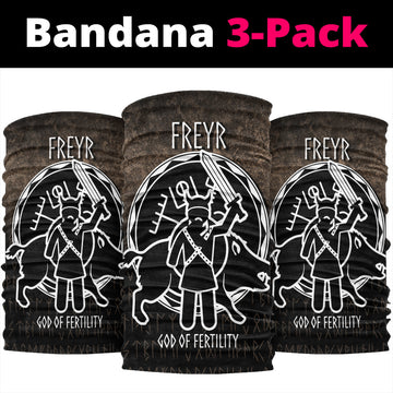 Wonder Print Shop Bandana - Freyr God Of Fertility Bandana RLT12