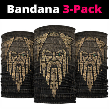 Viking Bandana Eye of Odin Gold Version Bandana RLT12