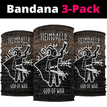 Wonder Print Shop Bandana - Heimdallr God Of War Bandana RLT12