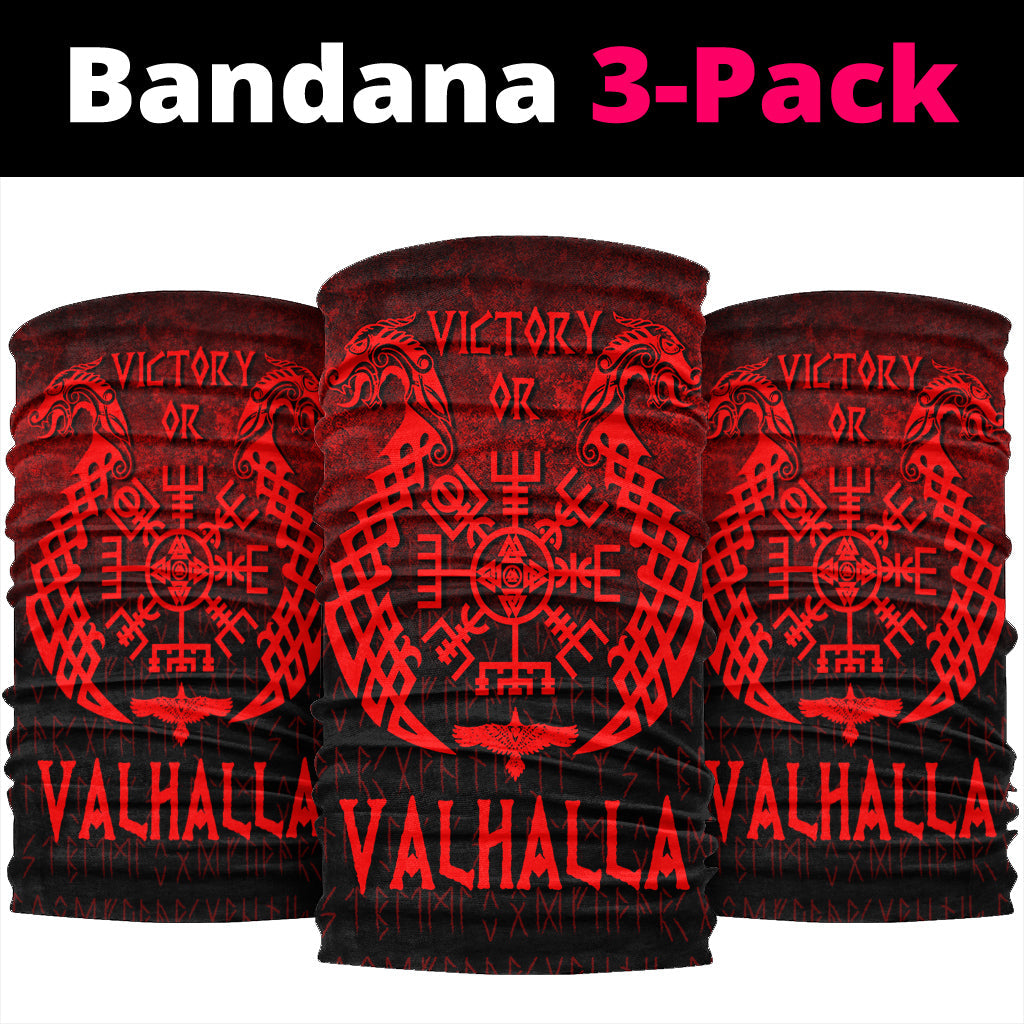 Wonder Print Shop Bandana - Victory or Valhalla - Red Version Bandana RLT12