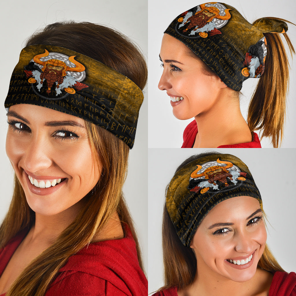 Viking Bandana Viking God Odin Raven Bandana RLT12