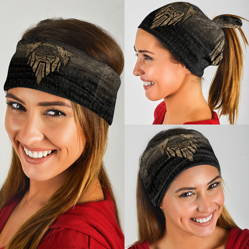 Viking Bandana Eye of Odin Gold Version Bandana RLT12