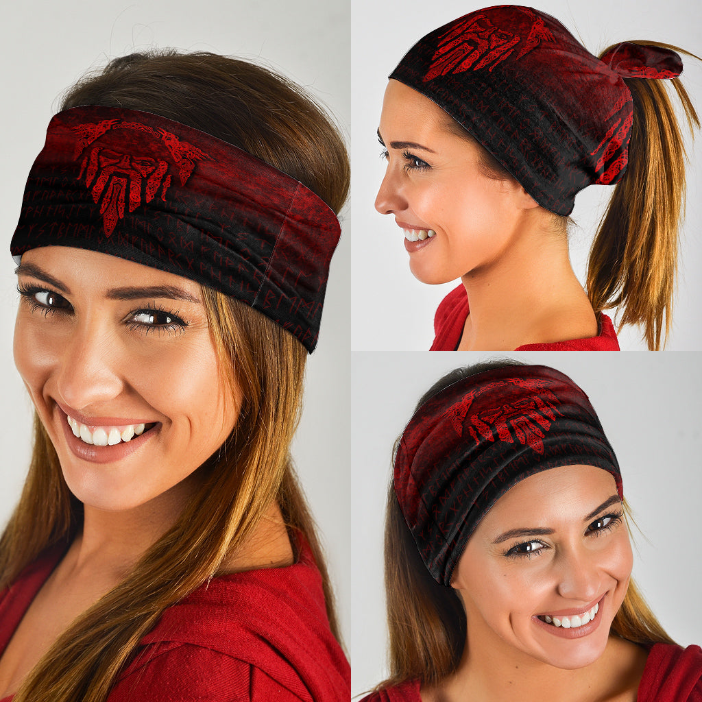 Viking Bandana Eye of Odin Red Version Bandana RLT12
