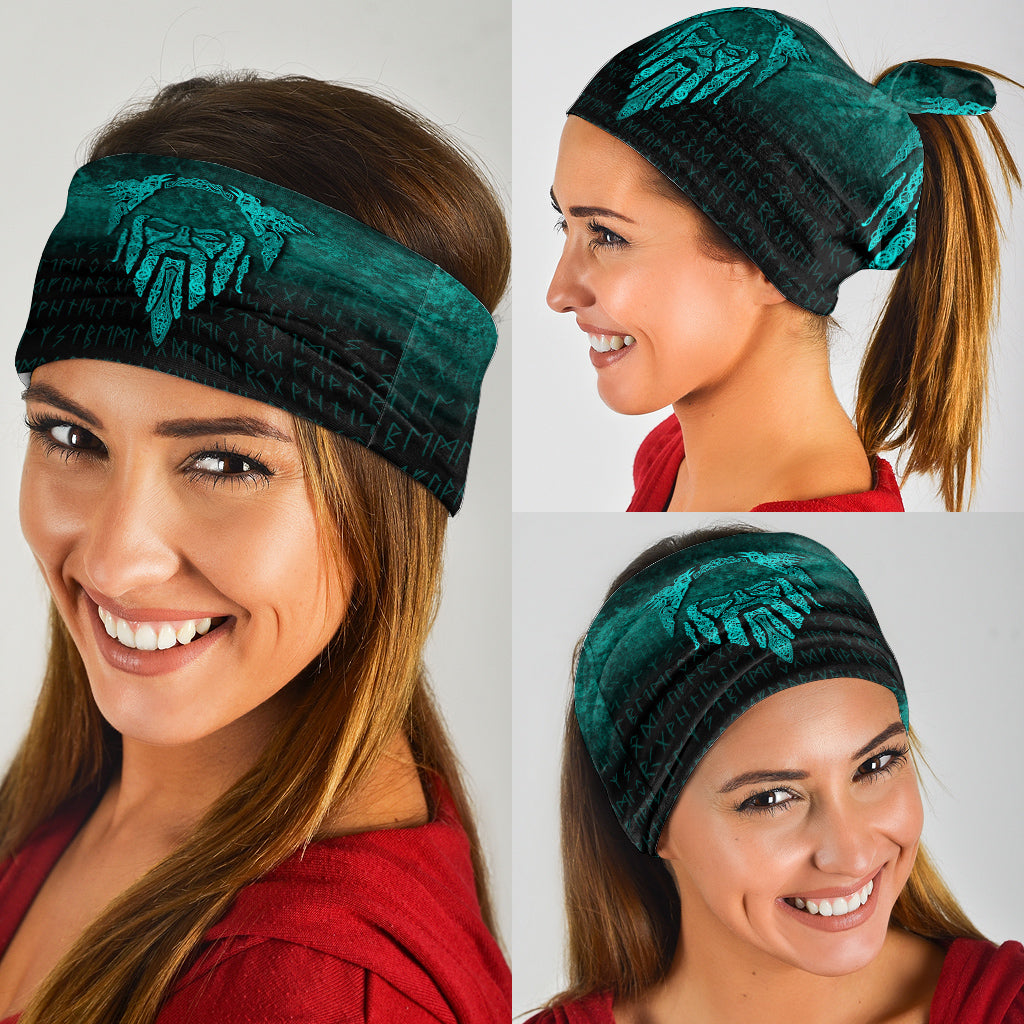 Viking Bandana Eye of Odin Cyan Version Bandana RLT12