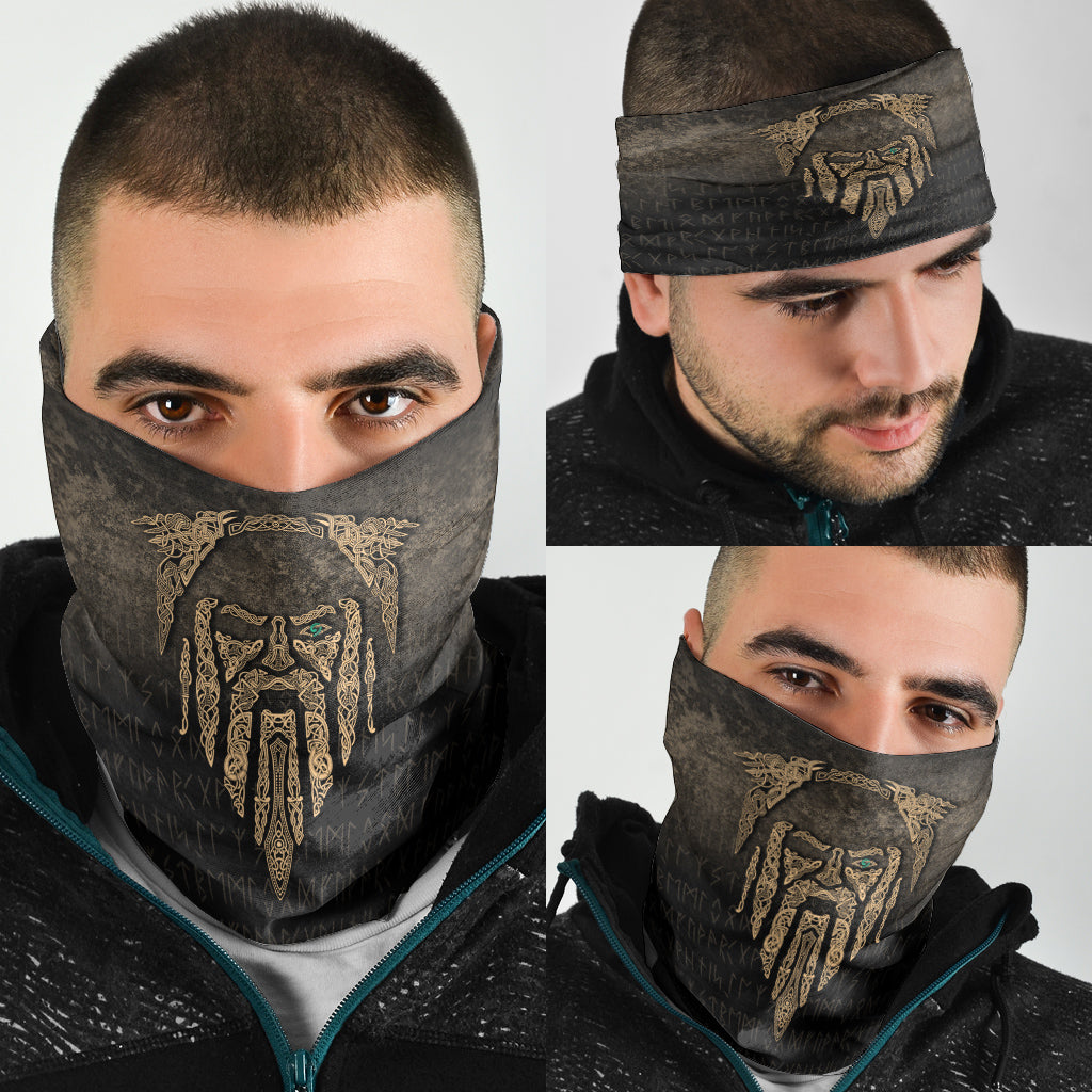 Viking Bandana Eye of Odin Gold Version Bandana RLT12