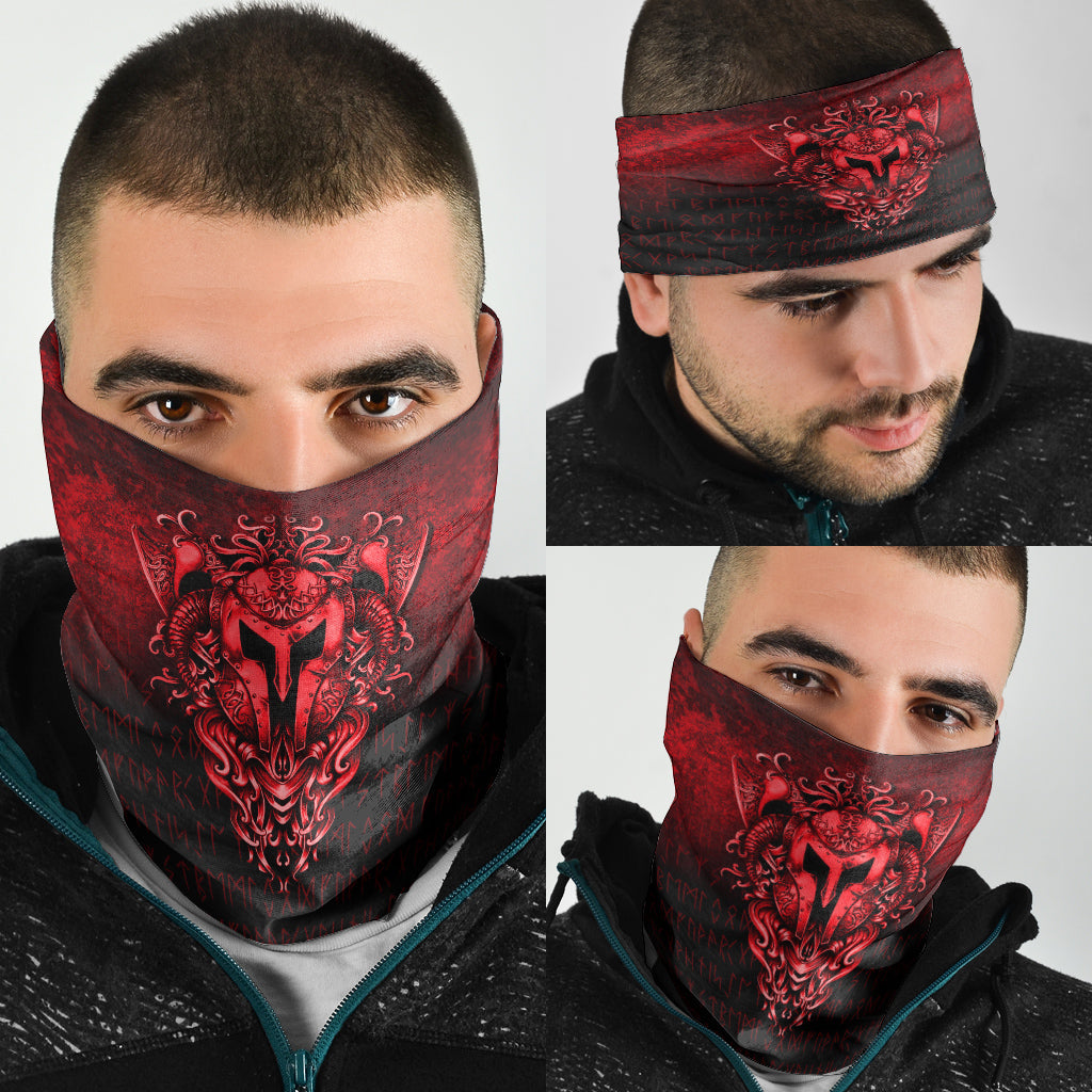 Viking Bandana The Armor Of Viking Red Version Bandana RLT12