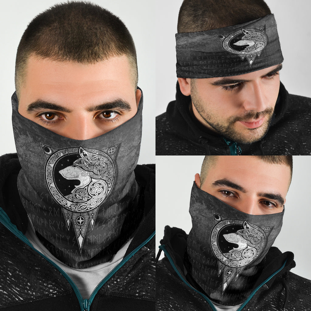 Viking Bandana Viking Norse Wolf Bandana RLT12
